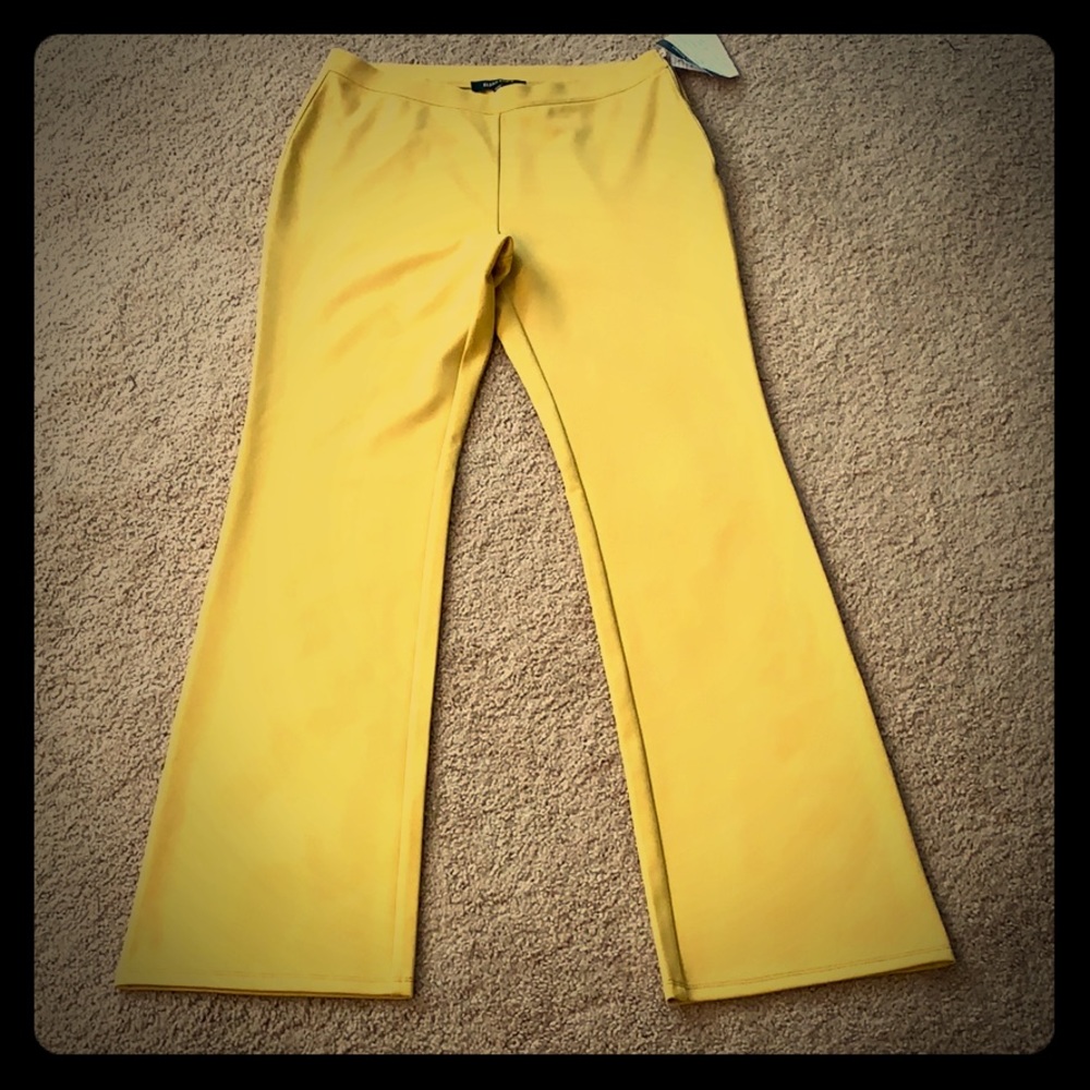 Ellen Tracy gold pant